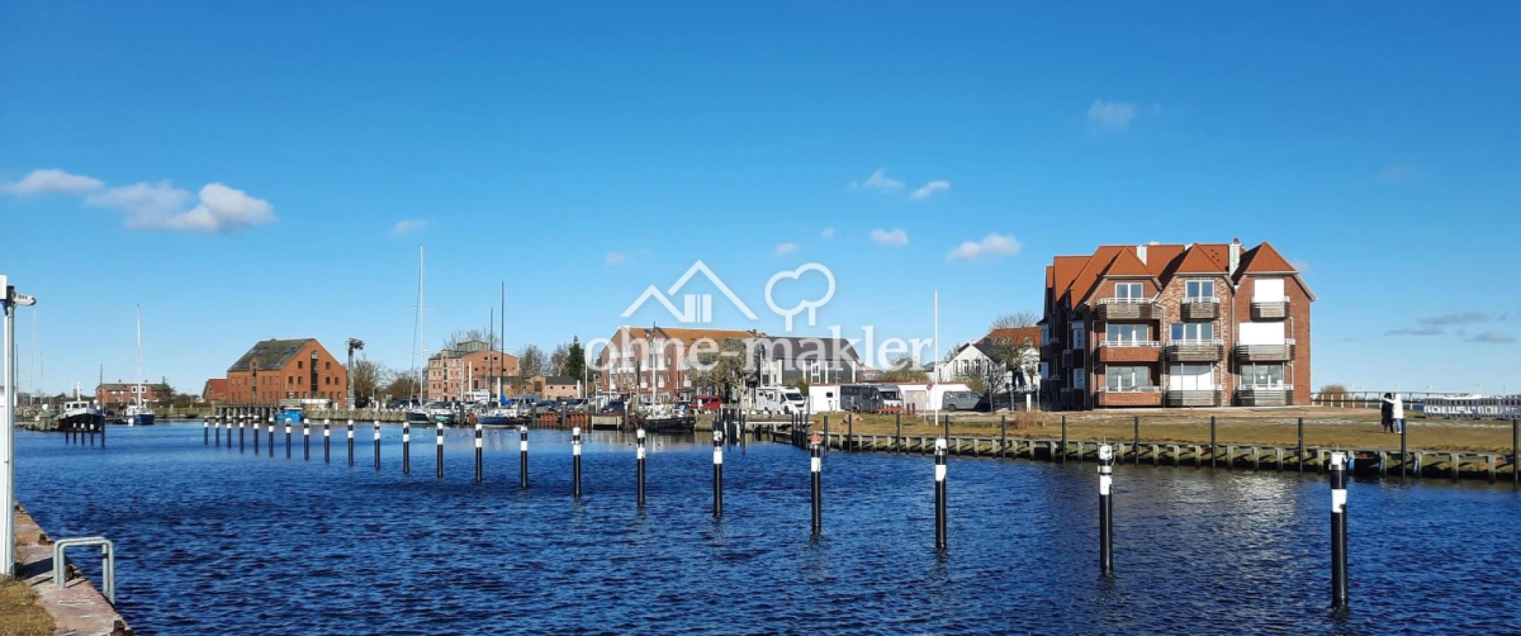 Segeleinfahrt zum Hafen