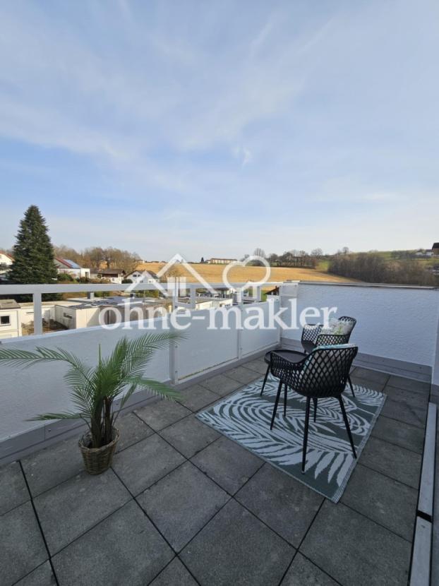 Dachterrasse mit Blick