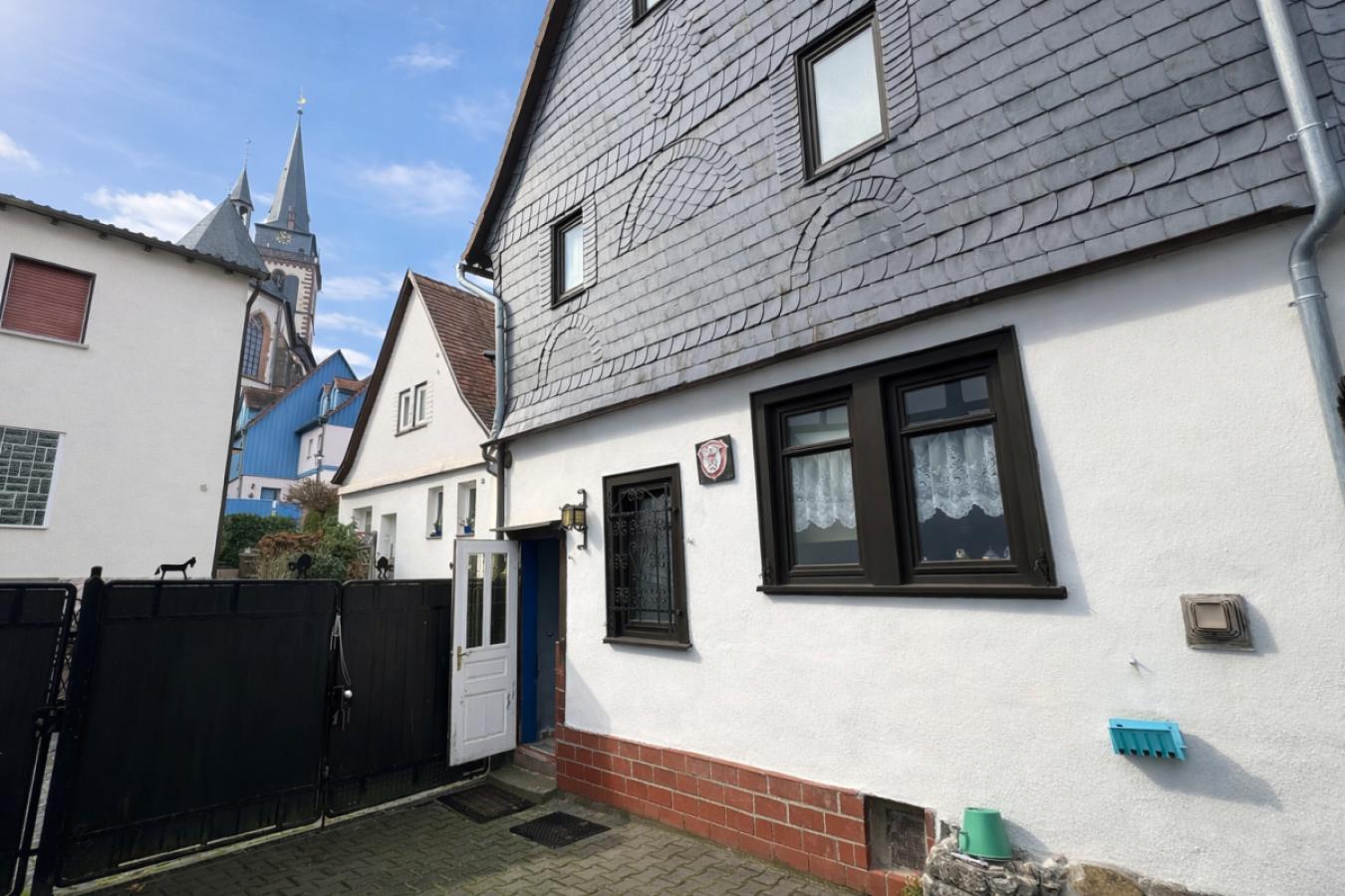 Seitenansicht Innenhof