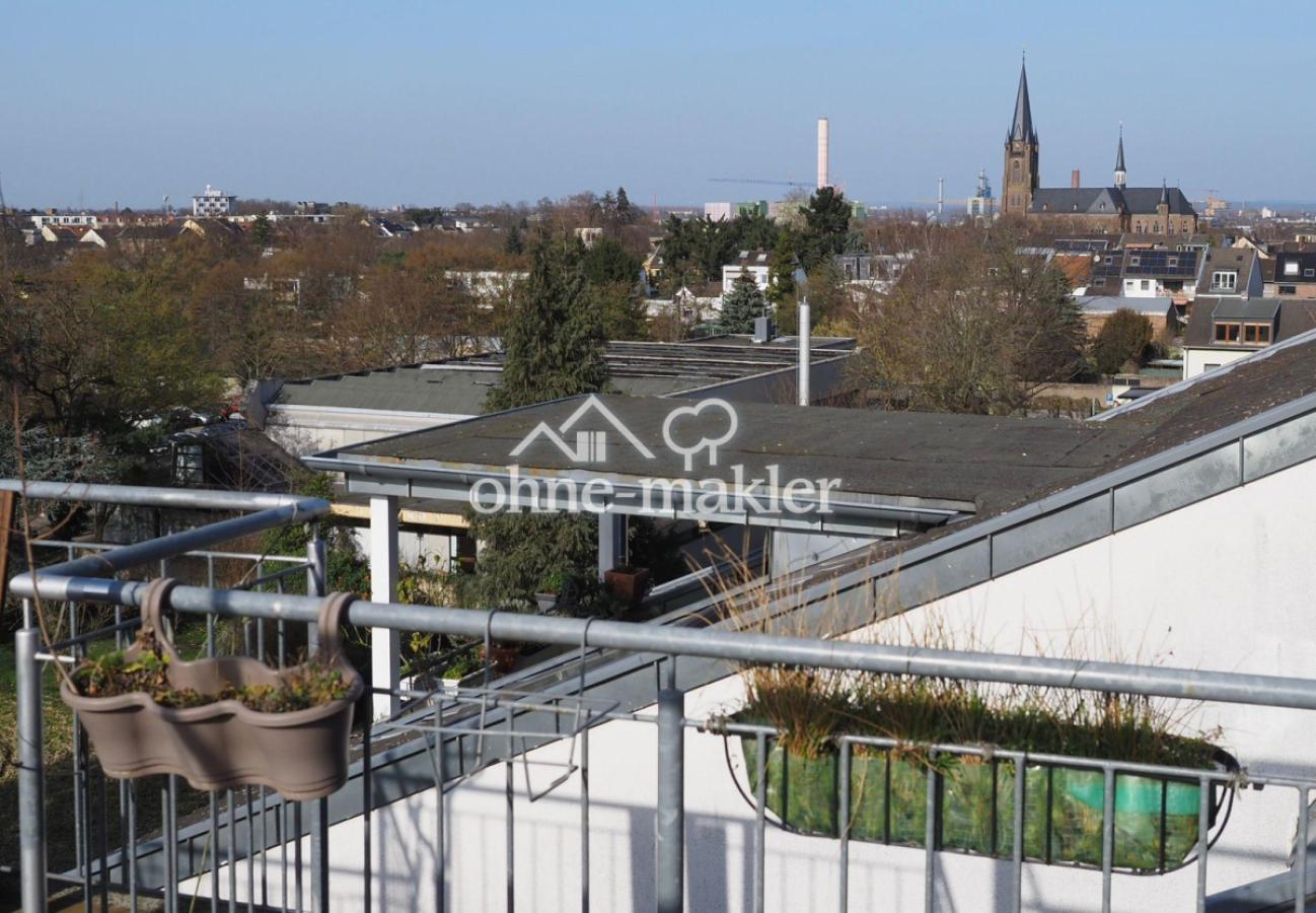 Blick von der Dachterrasse
