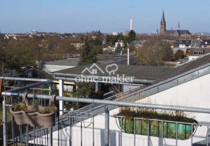 Blick von der Dachterrasse
