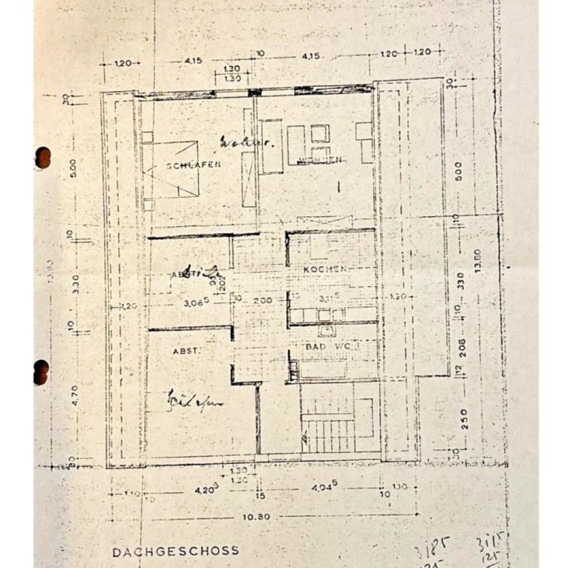 Grundriss Dachgeschoss