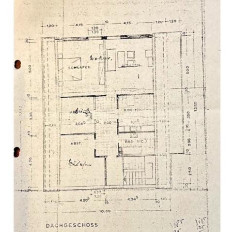 Grundriss Dachgeschoss