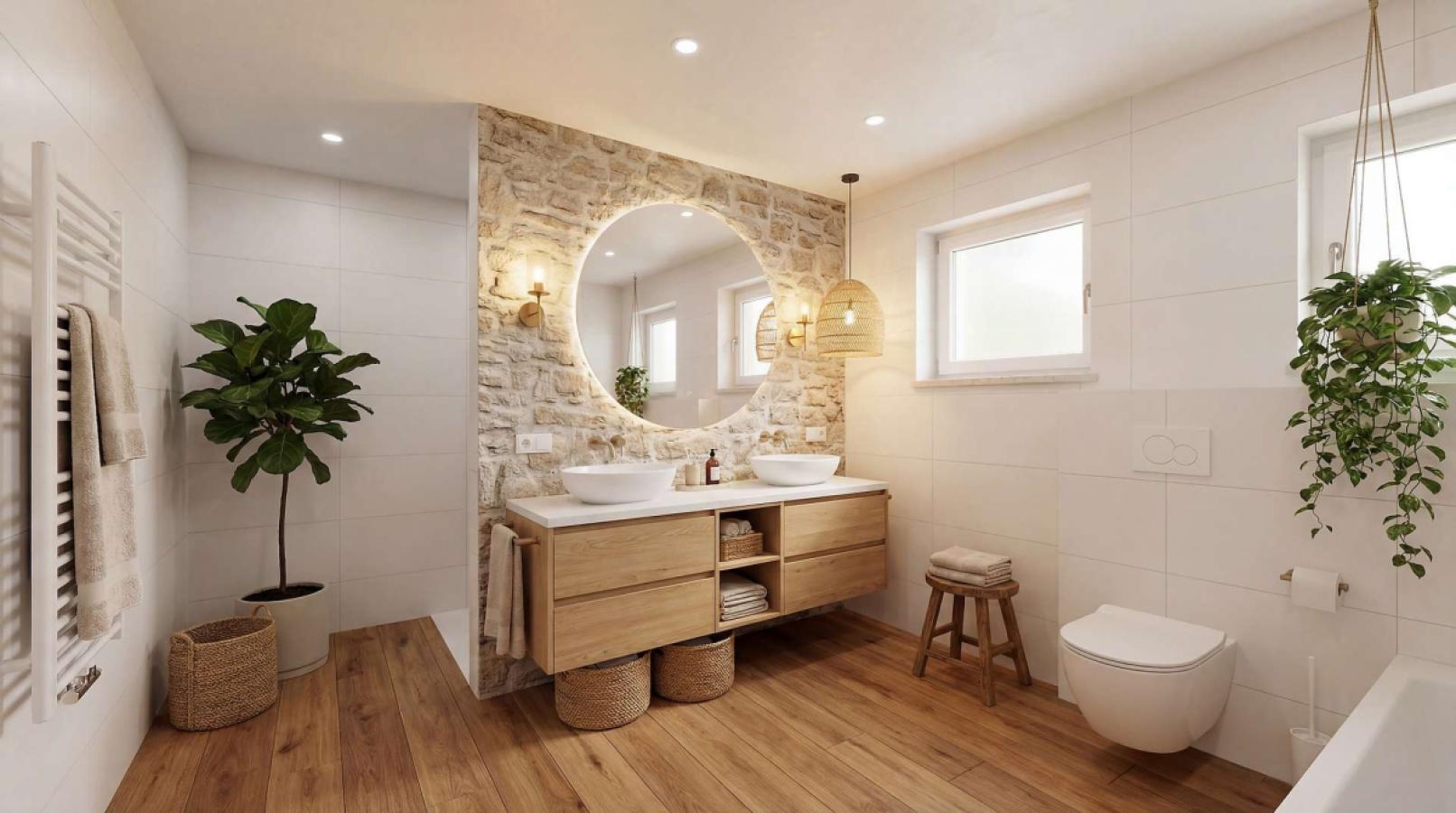 Badezimmer - Einrichtungsbeispiel