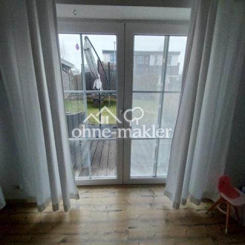 Blick vom Wohnzimmer