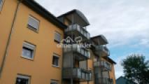 Balkon oben links überdacht