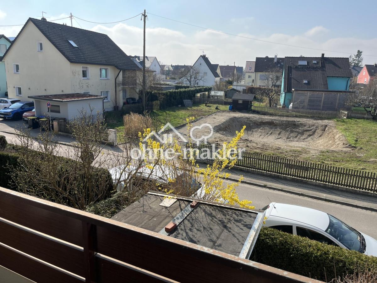 Blick vom Südbalkon