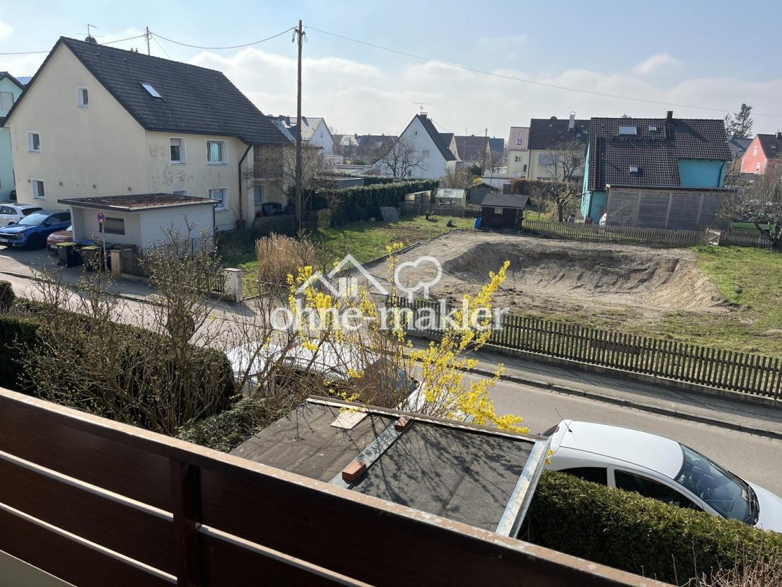 Blick vom Südbalkon