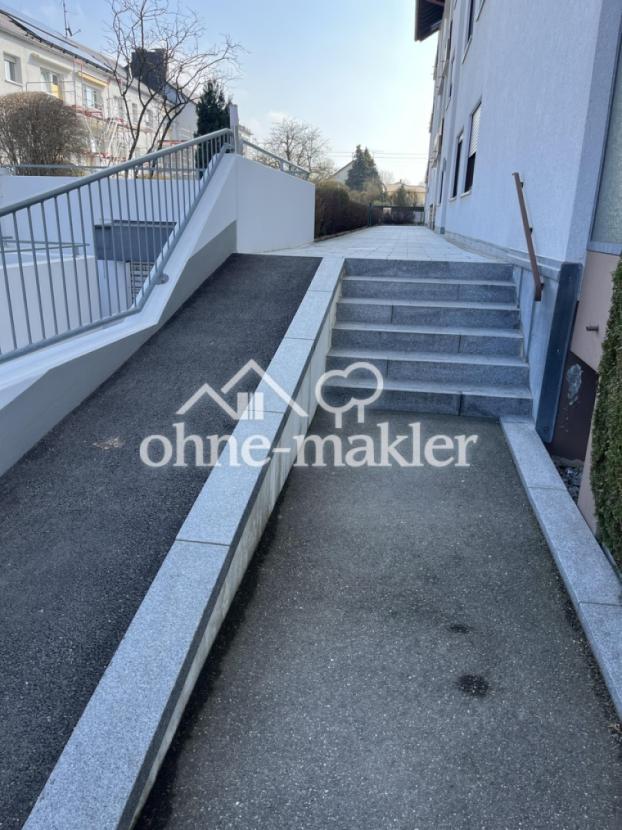 Zuwegung zum Hauseingang