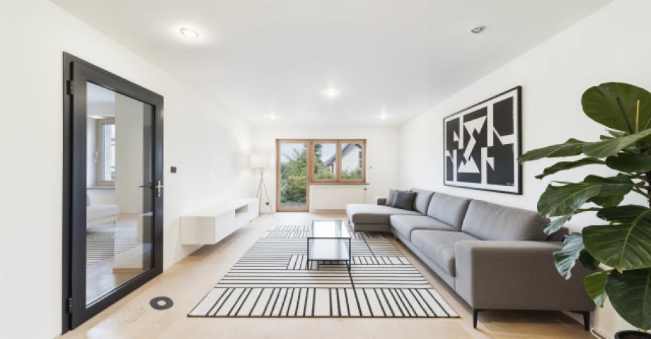 Wohnzimmer EG - (KI generiert)
