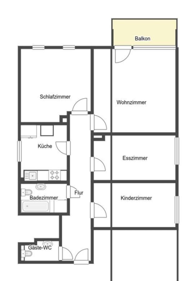 Grundriss Skizze