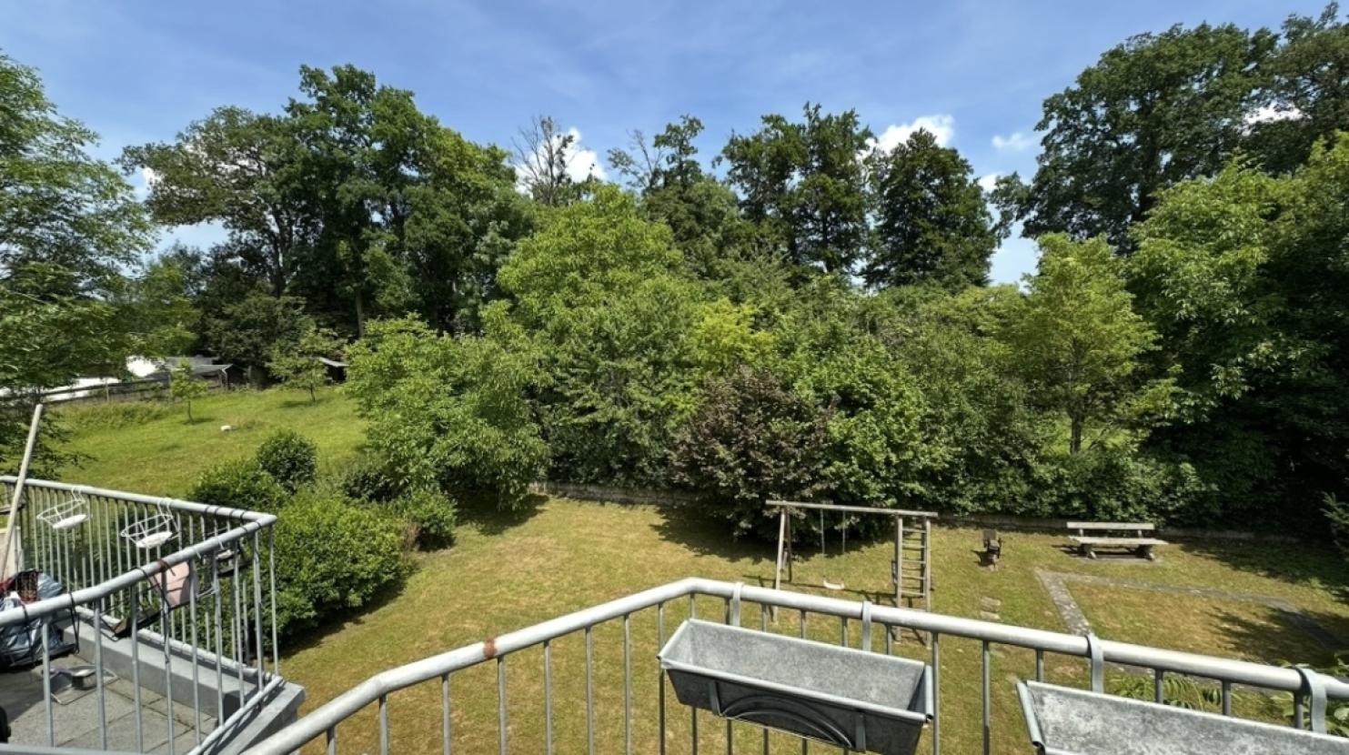Ausblick Balkon 