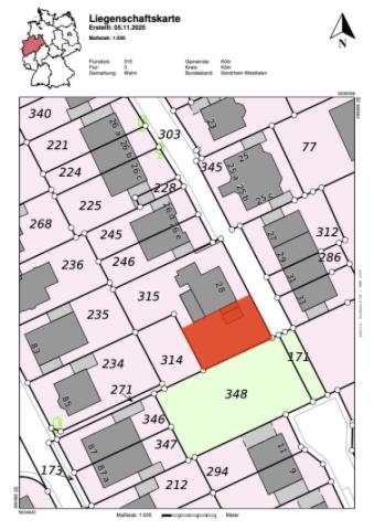 Auszug Liegenschaftskataster