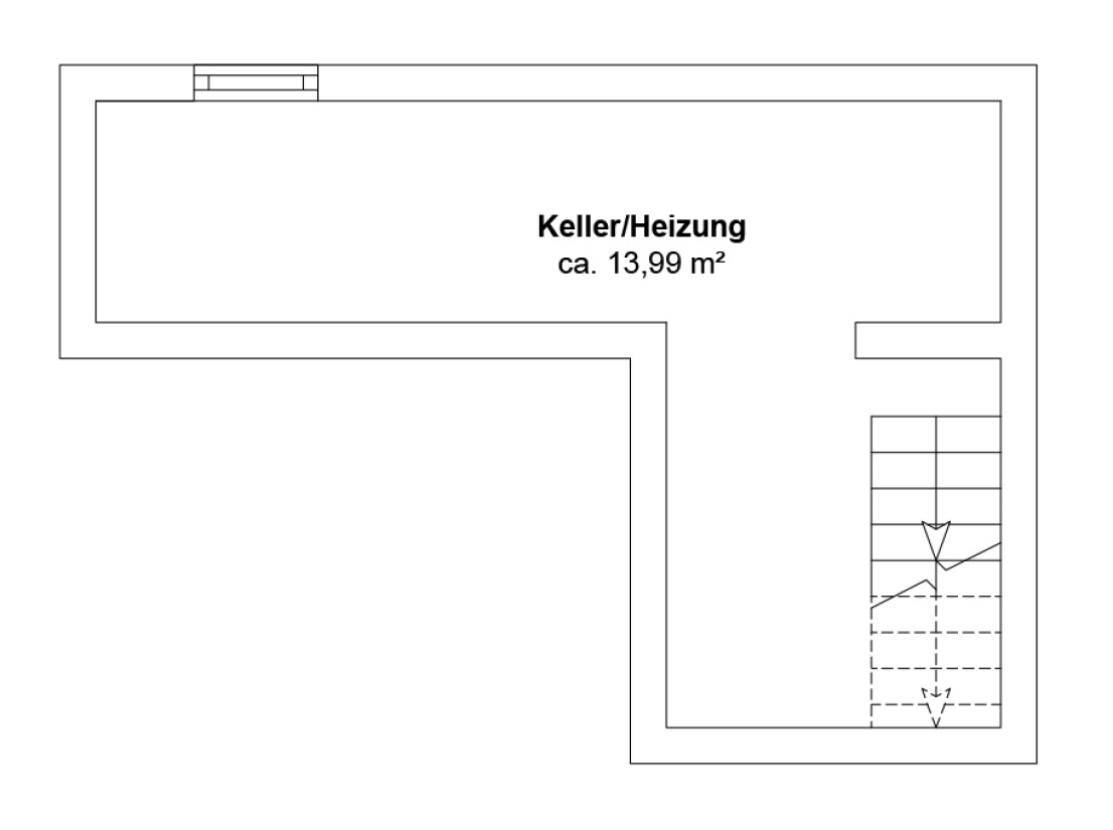 Grundriss Keller