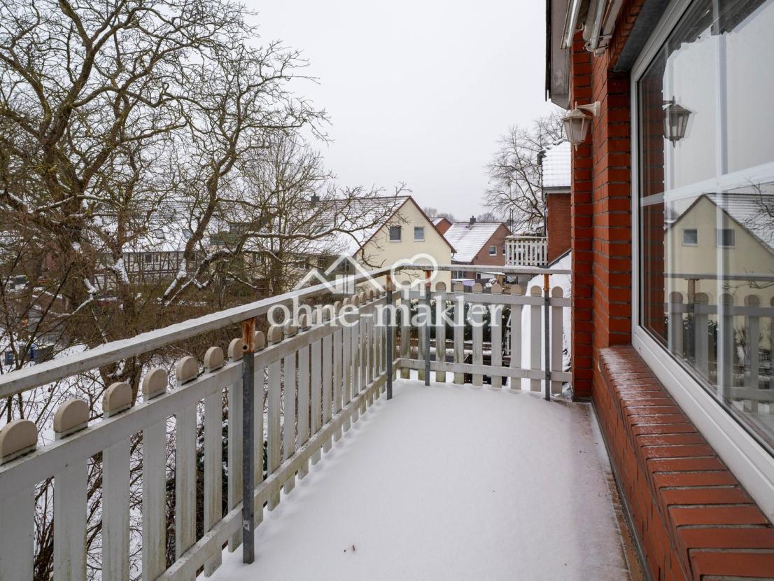 Aussicht vom Balkon