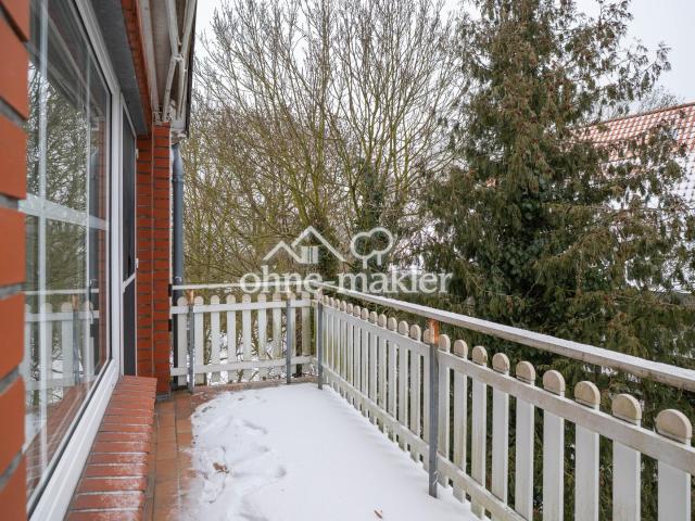 Aussicht vom Balkon