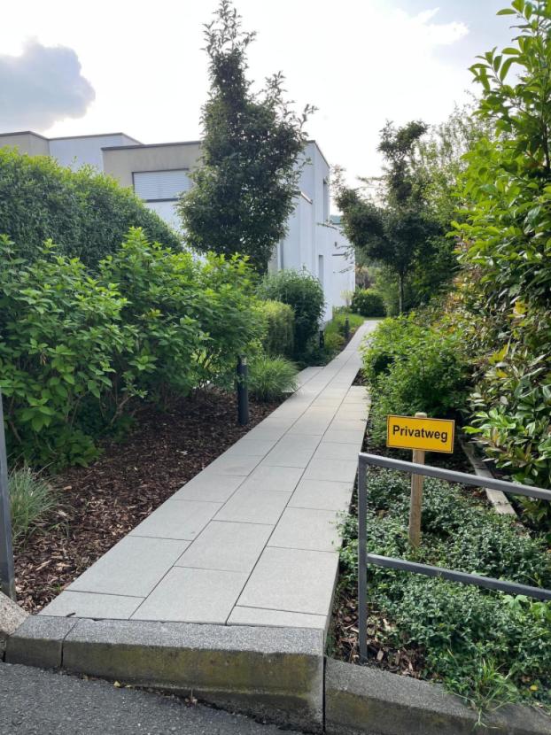 Privatweg zum Haus