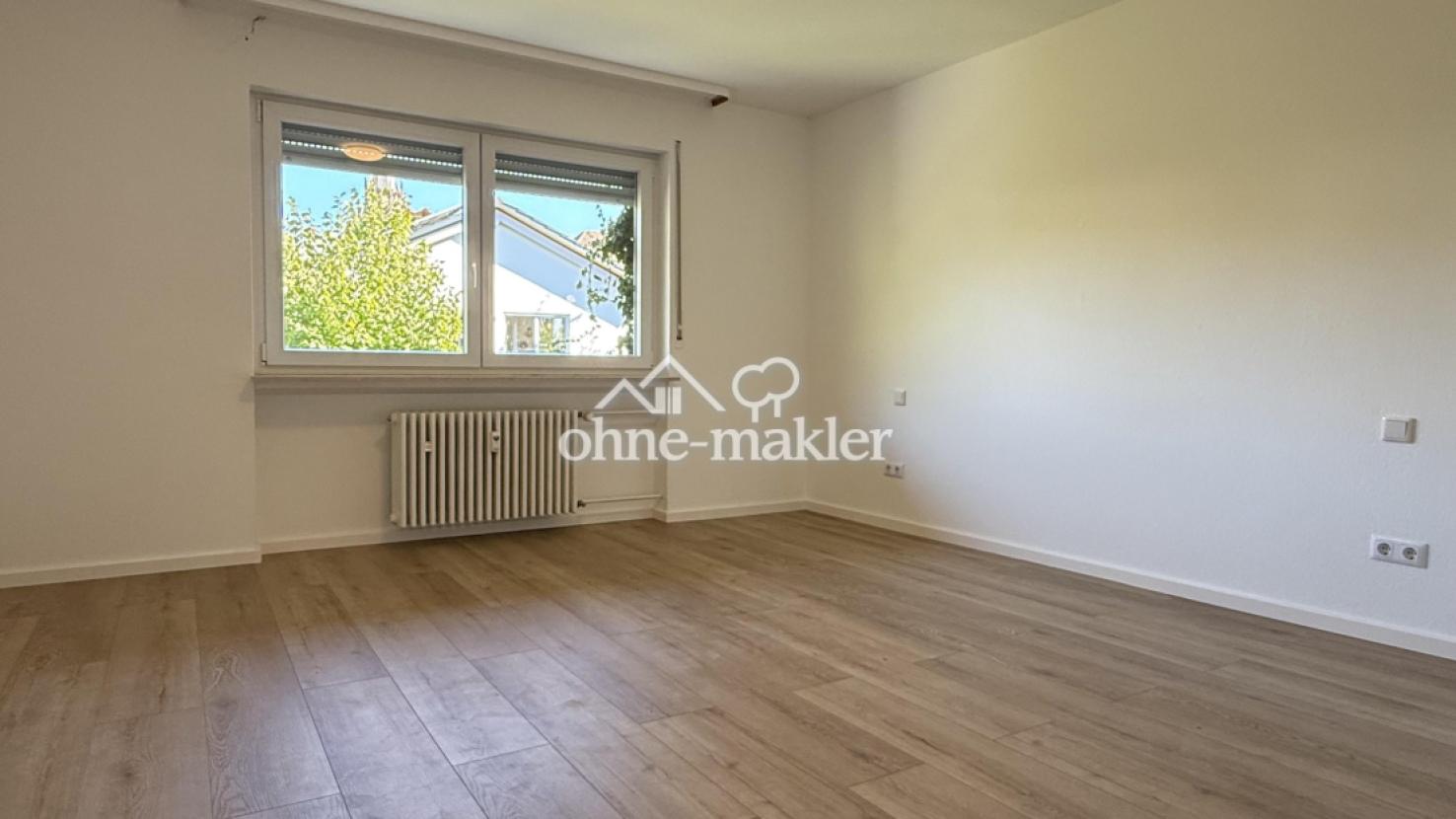 Schlafzimmer leer
