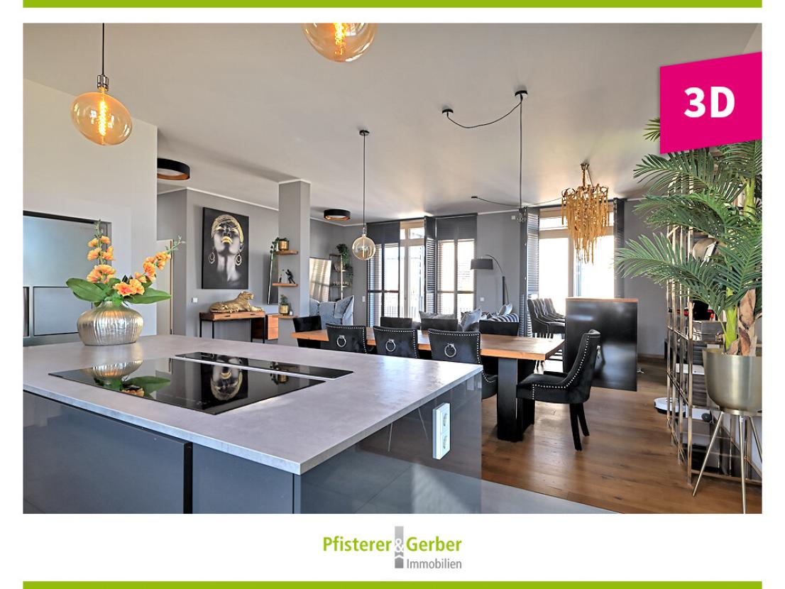 Blick zum Essbereich