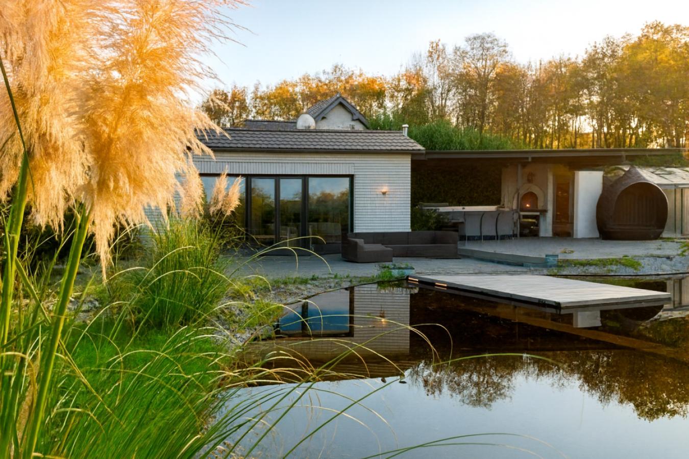 Ansicht Schwimmteich
