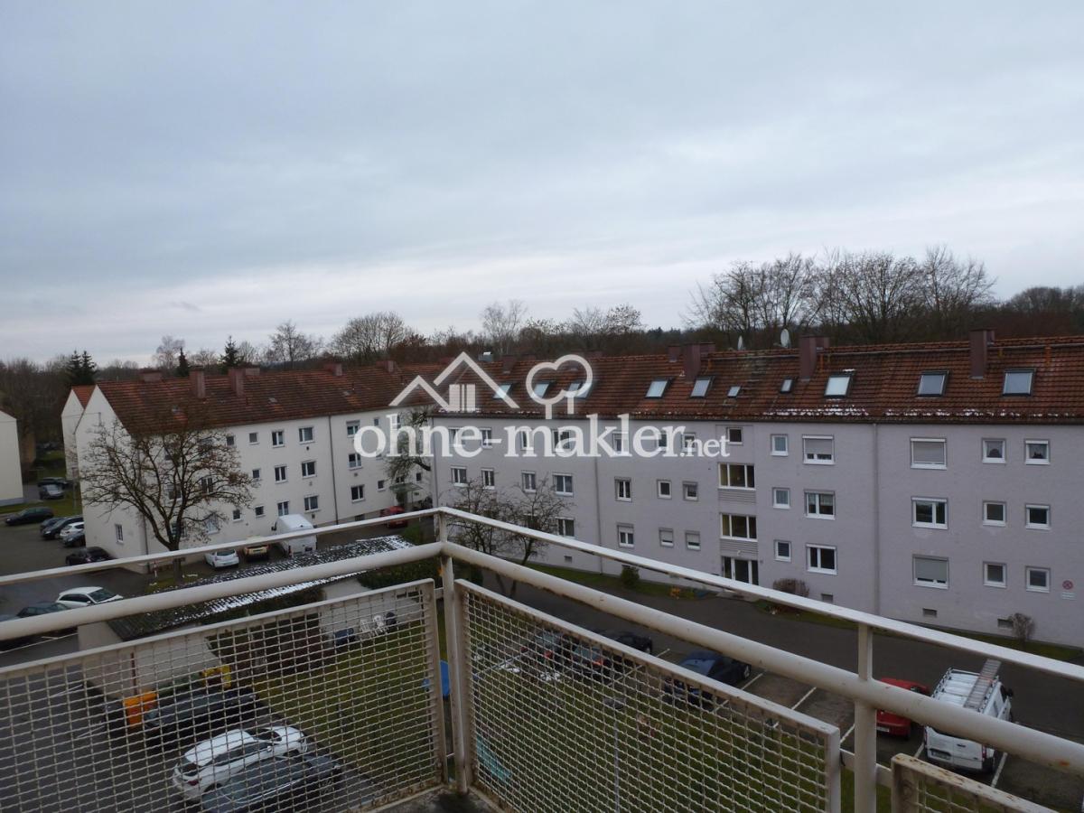 Blick vom Balkon (westwärts)