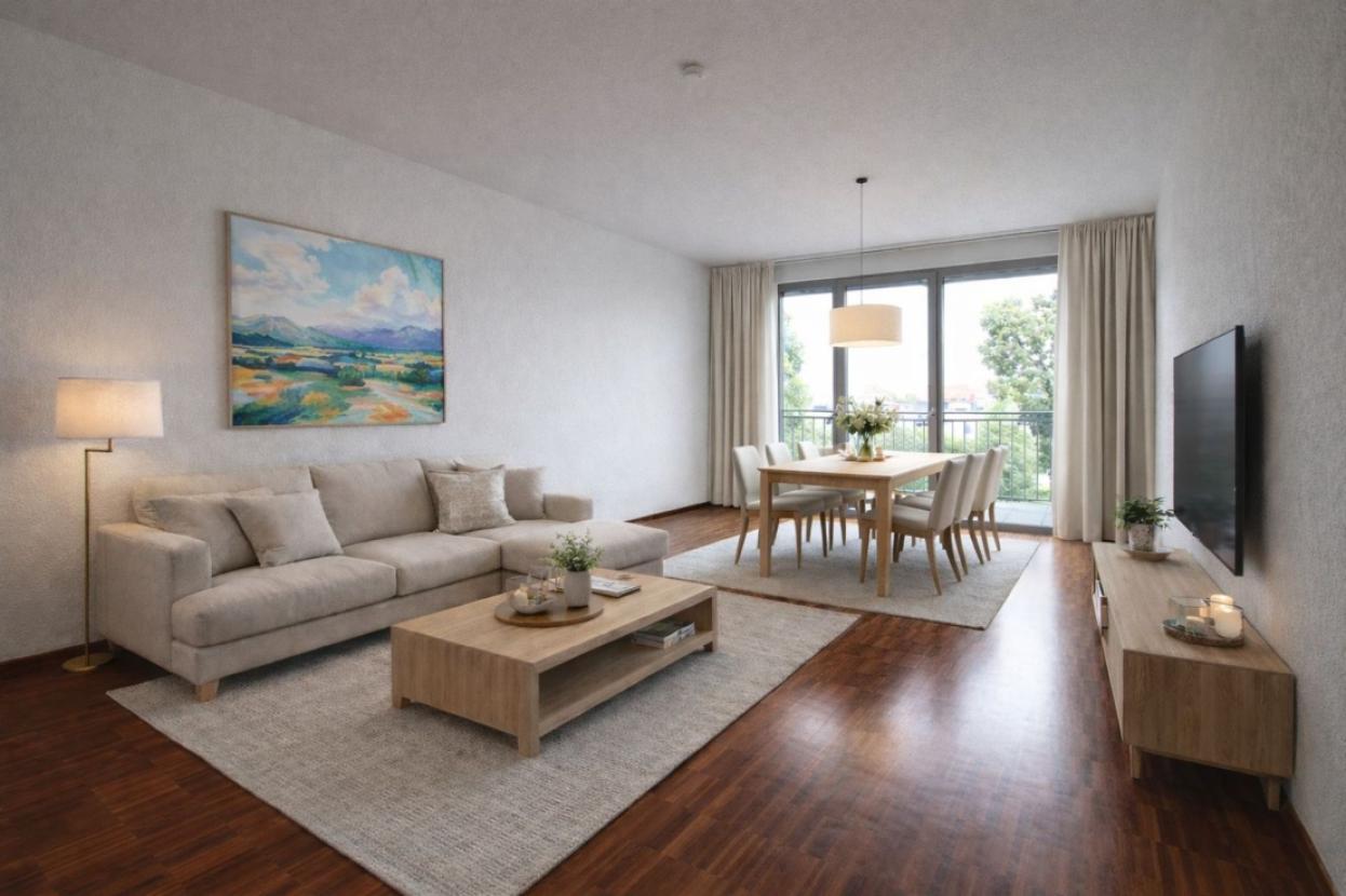 Wohn-Esszimmer-KI-generiert