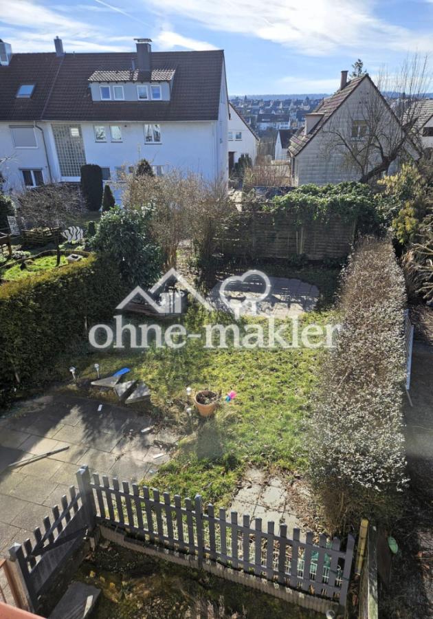 Gartenansicht Balkon OG
