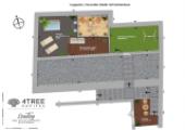 Lageplan / Grundriss Freisitz mit Gartenhaus