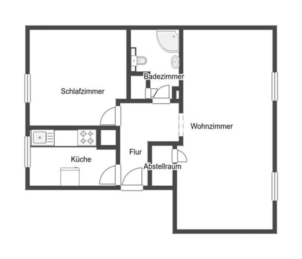 Grundriss Skizze
