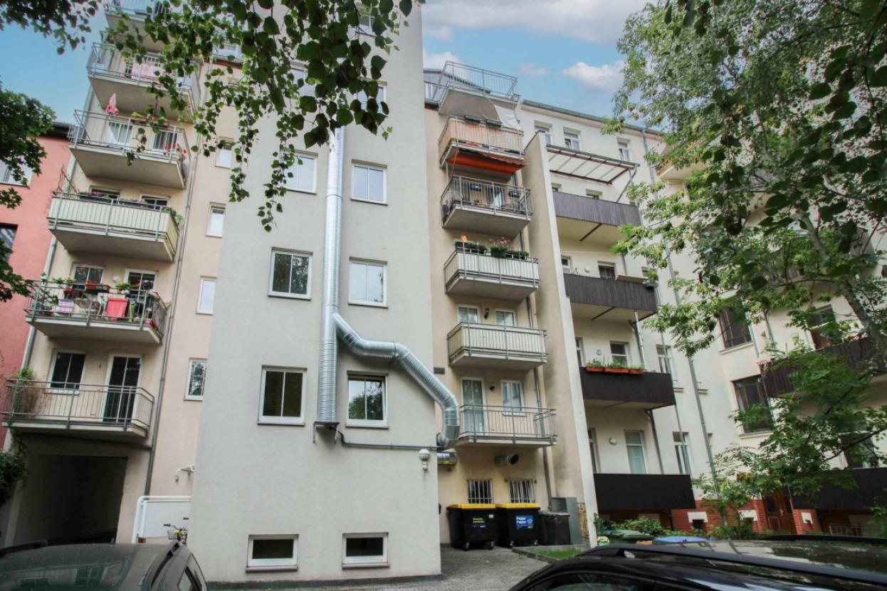 Haus Hinteransicht
