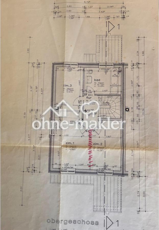 Grundriss 1. OG