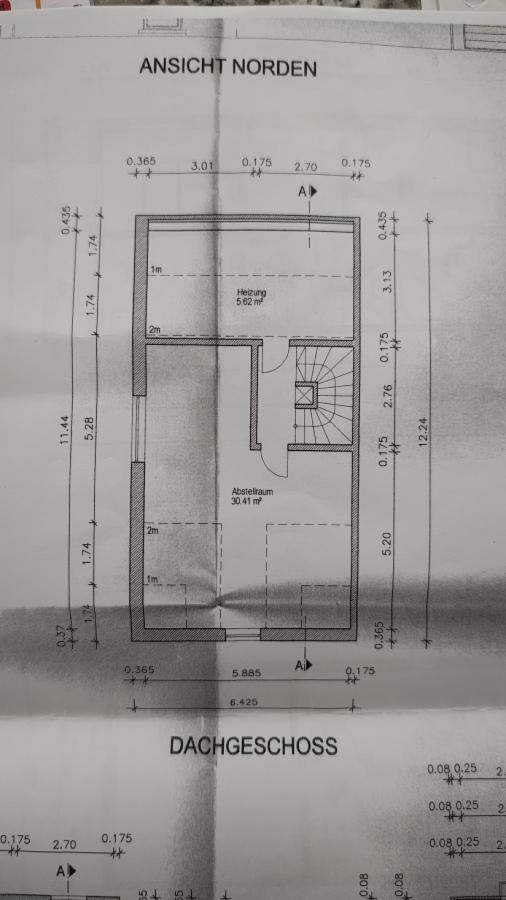 Grundriss Dachgeschoss