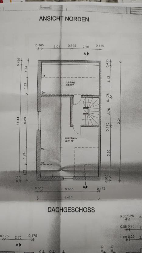 Grundriss Dachgeschoss