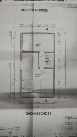 Grundriss Dachgeschoss