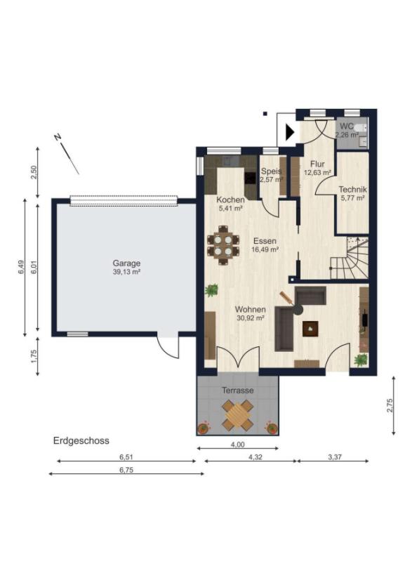 Grundrisse Erdgeschoss