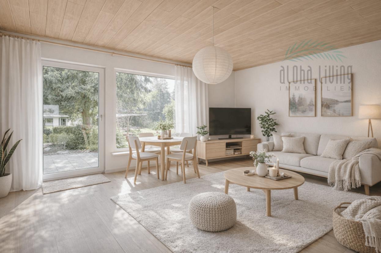 Visualisierung Wohnzimmer (EG)