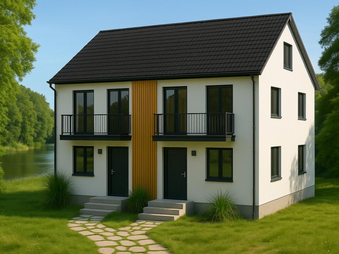 Geplante Vorderansicht