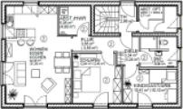 Grundriss DG Haus 1