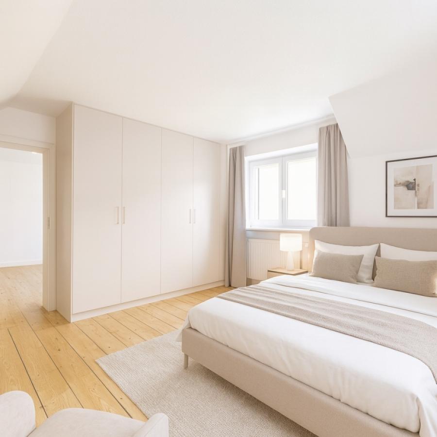 OG Schlafzimmer - Beispiel KI