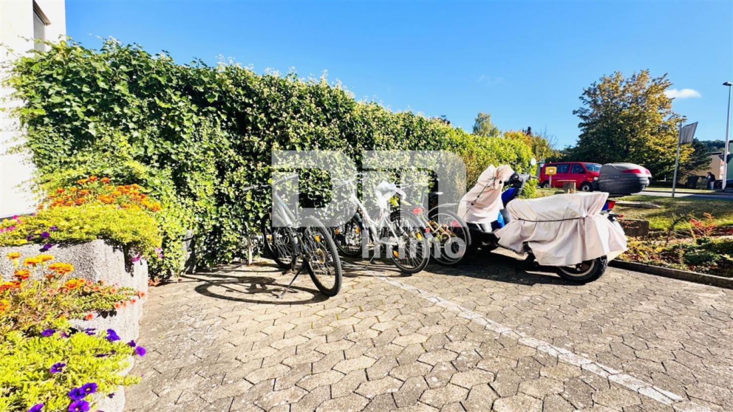 Fahrradparkplatz