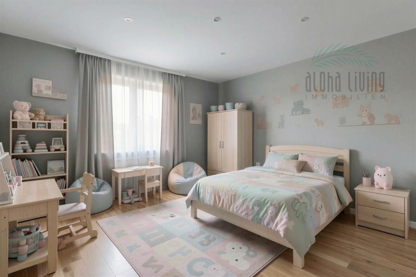 Visualisierung - Schlafzimmer 2 (OG) 