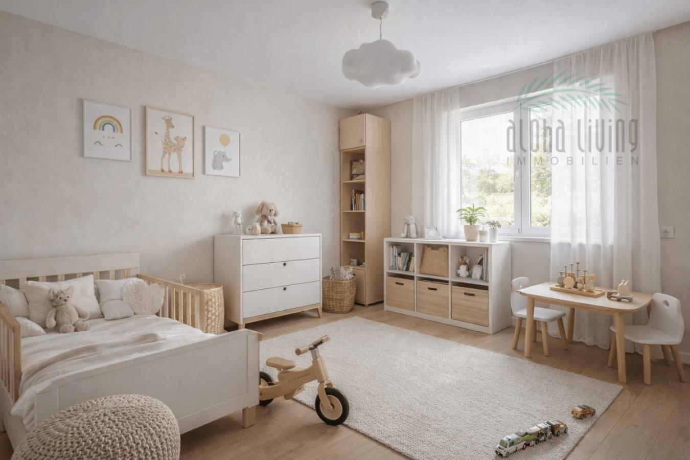 Visualisierung Schlafzimmer 3 (OG)