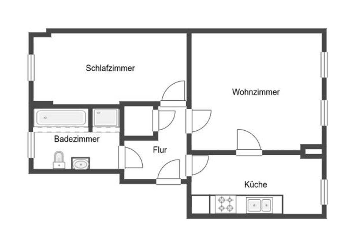 Grundriss Skizze EG