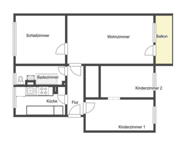 Grundriss Skizze