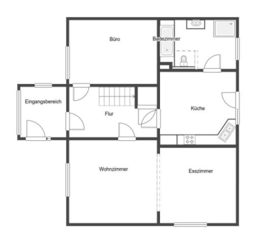 Grundriss Skizze EG