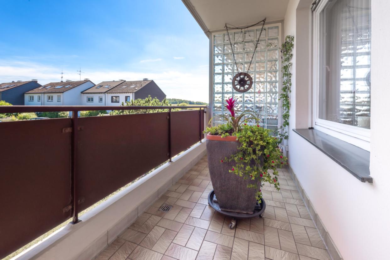 Ansicht Balkon