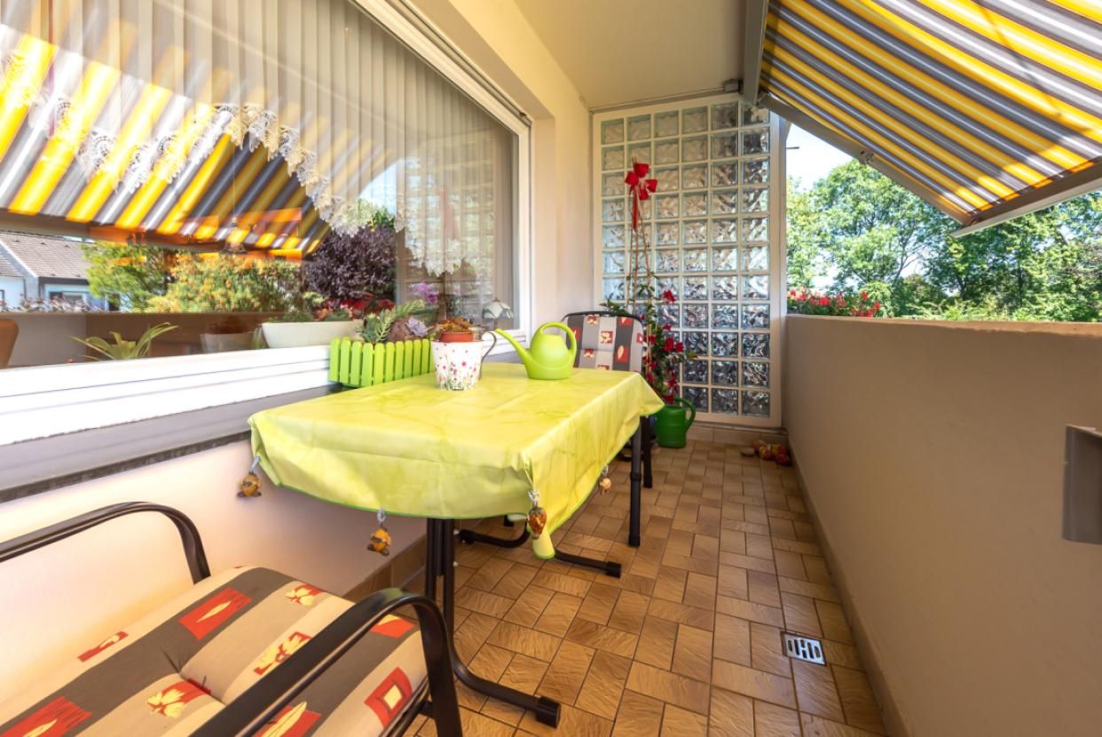 weitere Ansicht Balkon