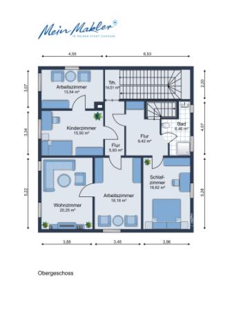 Grundriss 1.OG