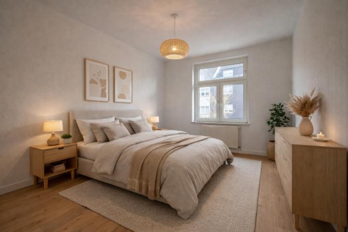 Einrichtungsbeispiel Schlafzimmer 