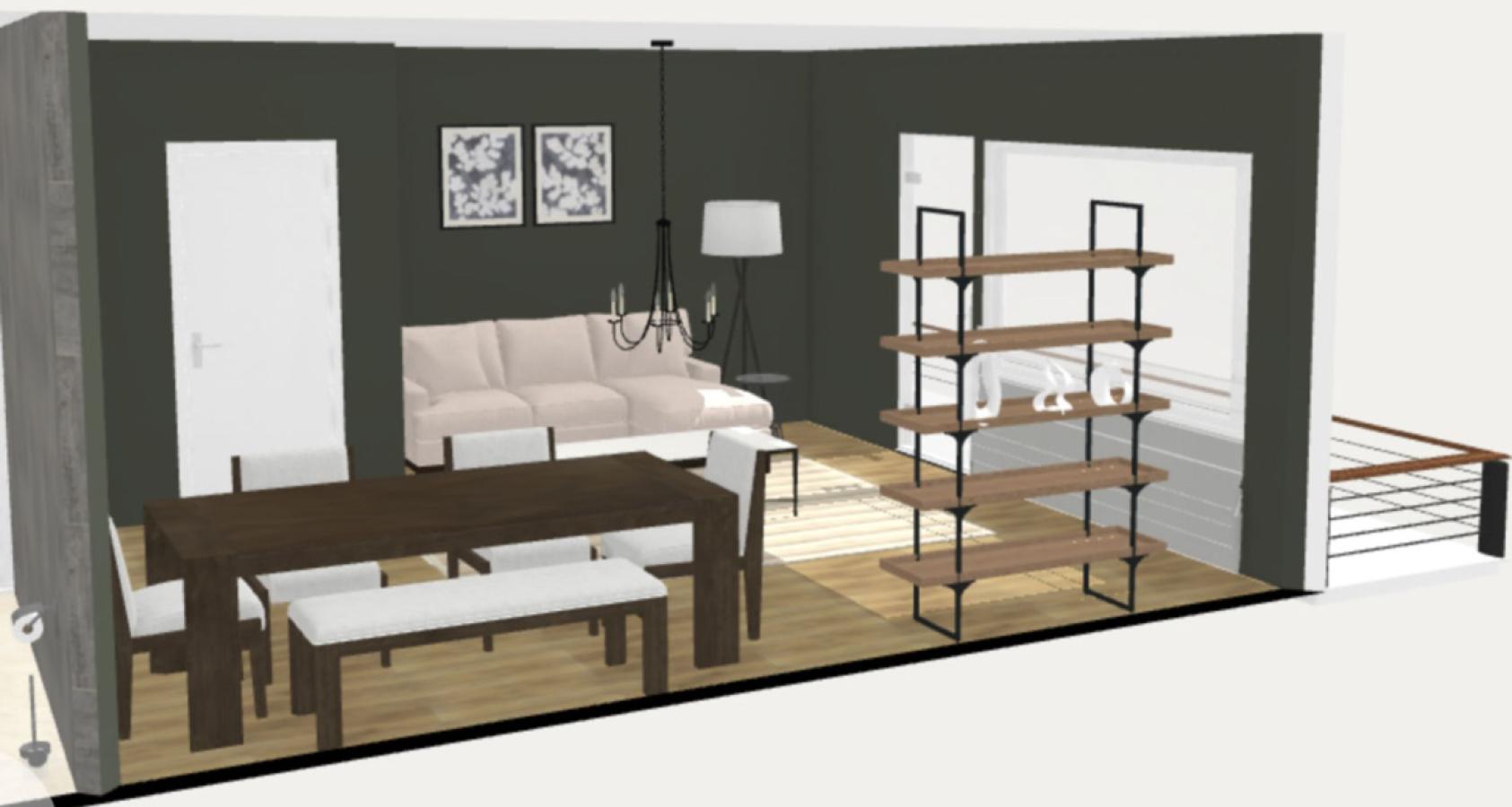 Bsp. Wohn-/Esszimmer